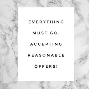 Moving Sale - Everything must go! Make an offer